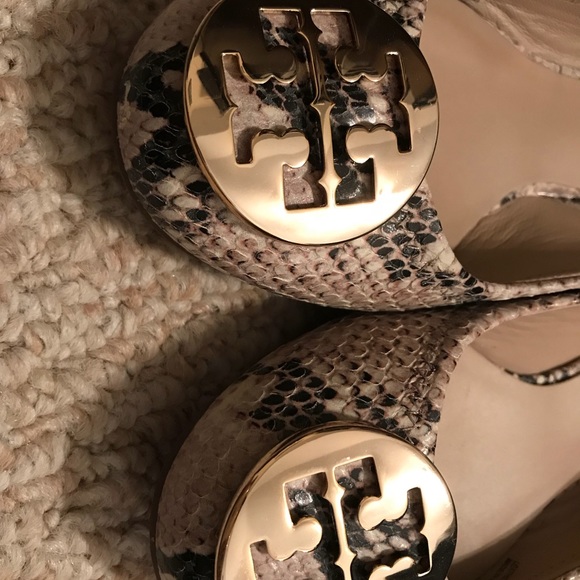 TB snake skin flats - Picture 4 of 4